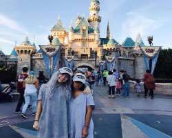 She went to Disneyland in October 2016.